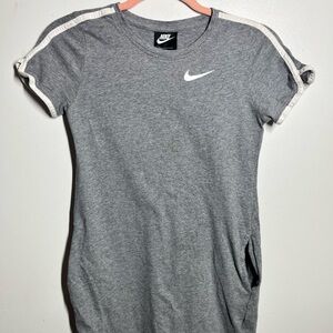 Nike Gray T-Shirt Dress